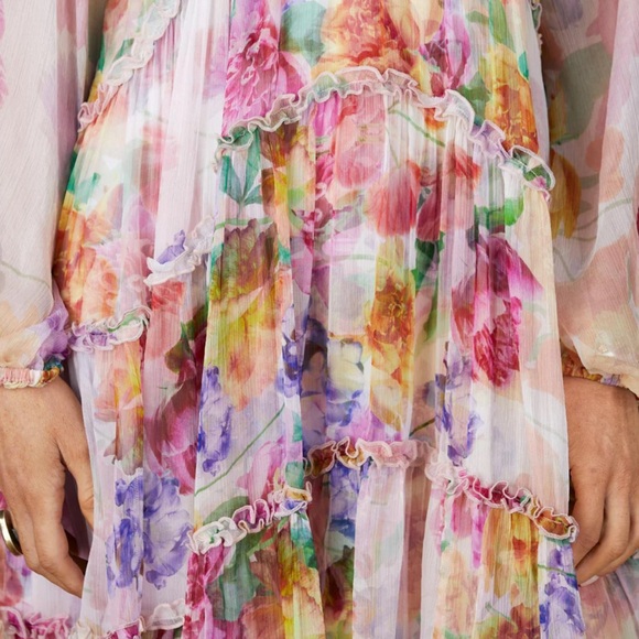 Johnny Was “Fiona Mini Silk Dress”. New with tags. - Picture 8 of 15